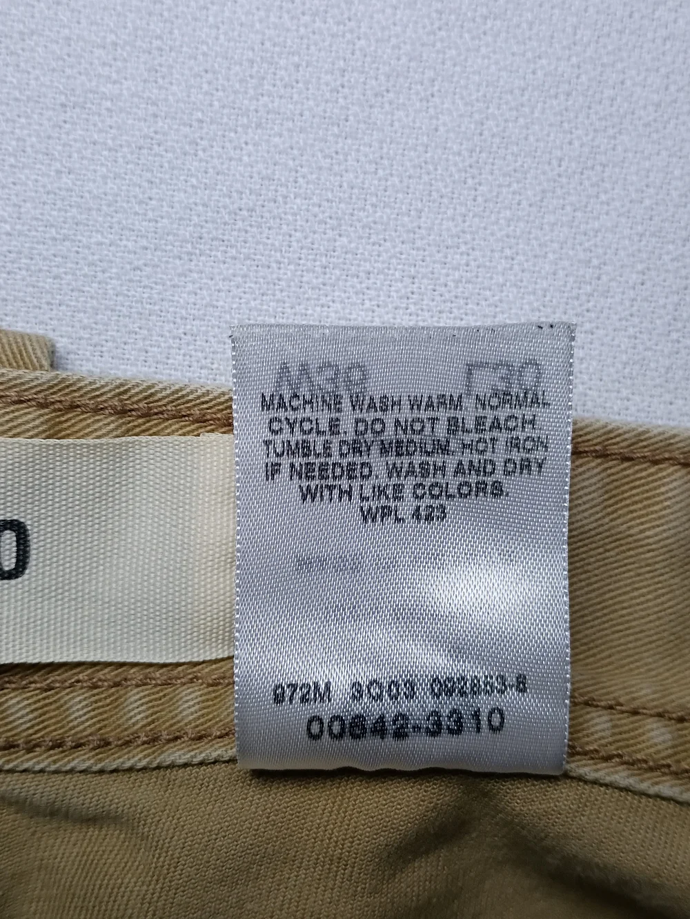 Vintage 2003 Levi's Mens Loose Fit Twill Cargo Pants 36X30 Khaki